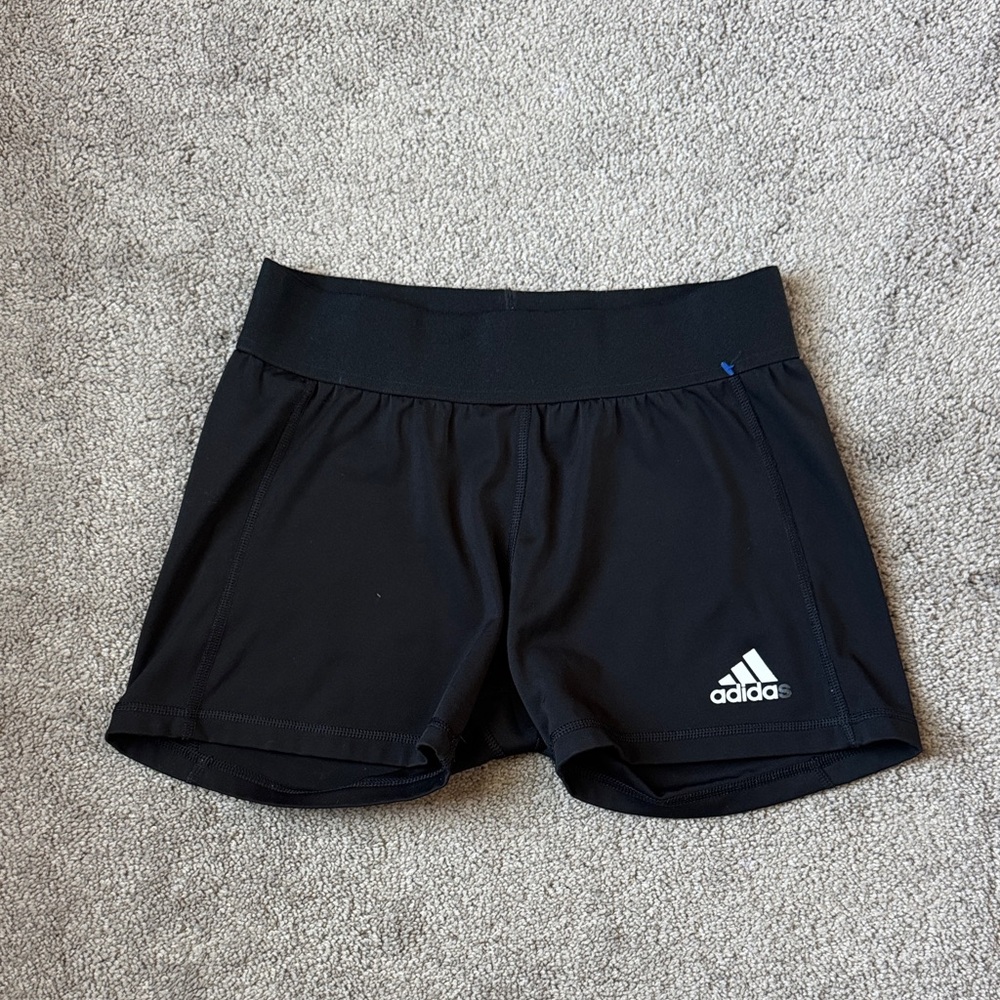 Adidas Aeroready Performance Training Spandex Shorts Black SIZE M